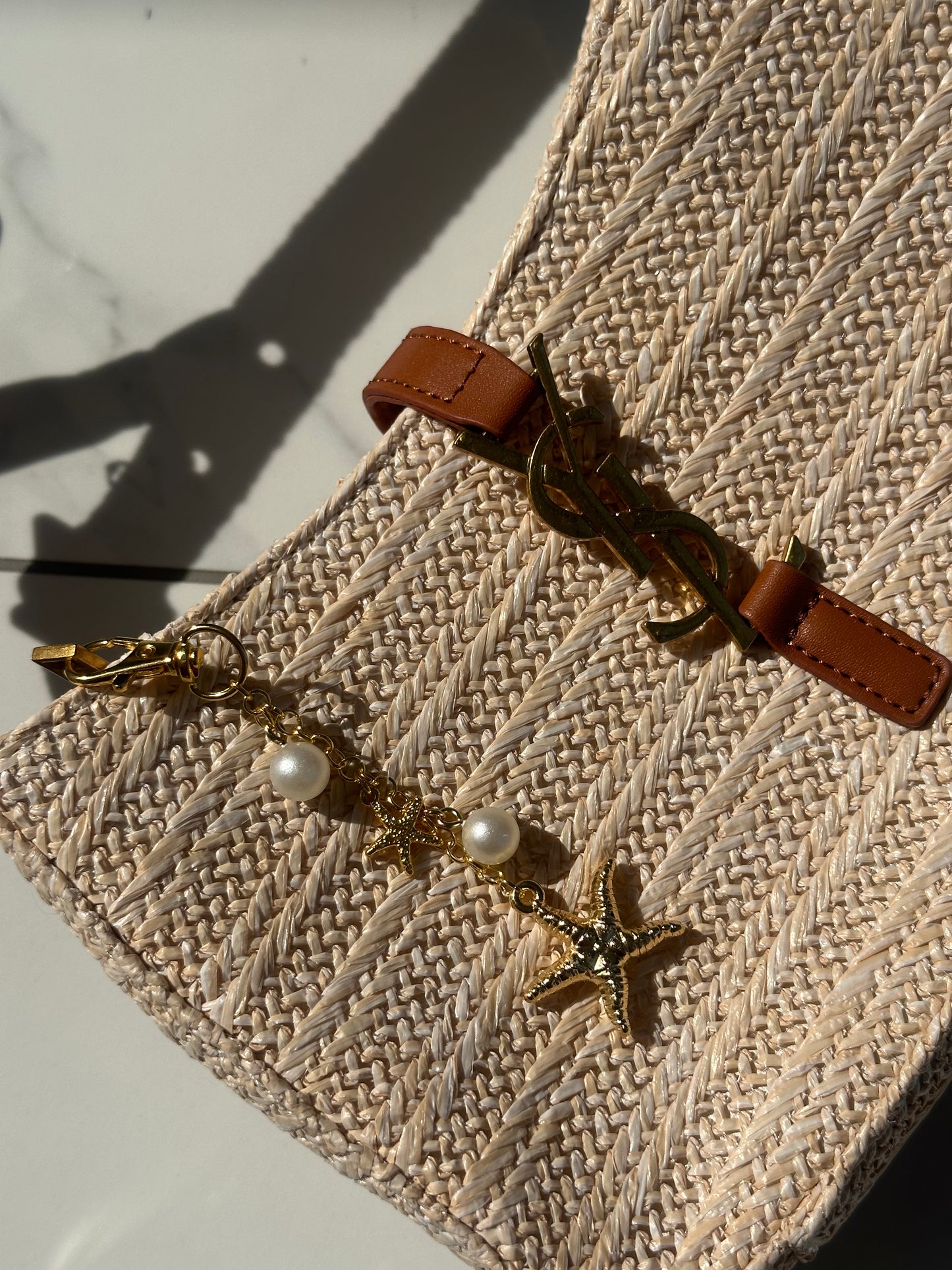 Personalised charm key ring⭐️