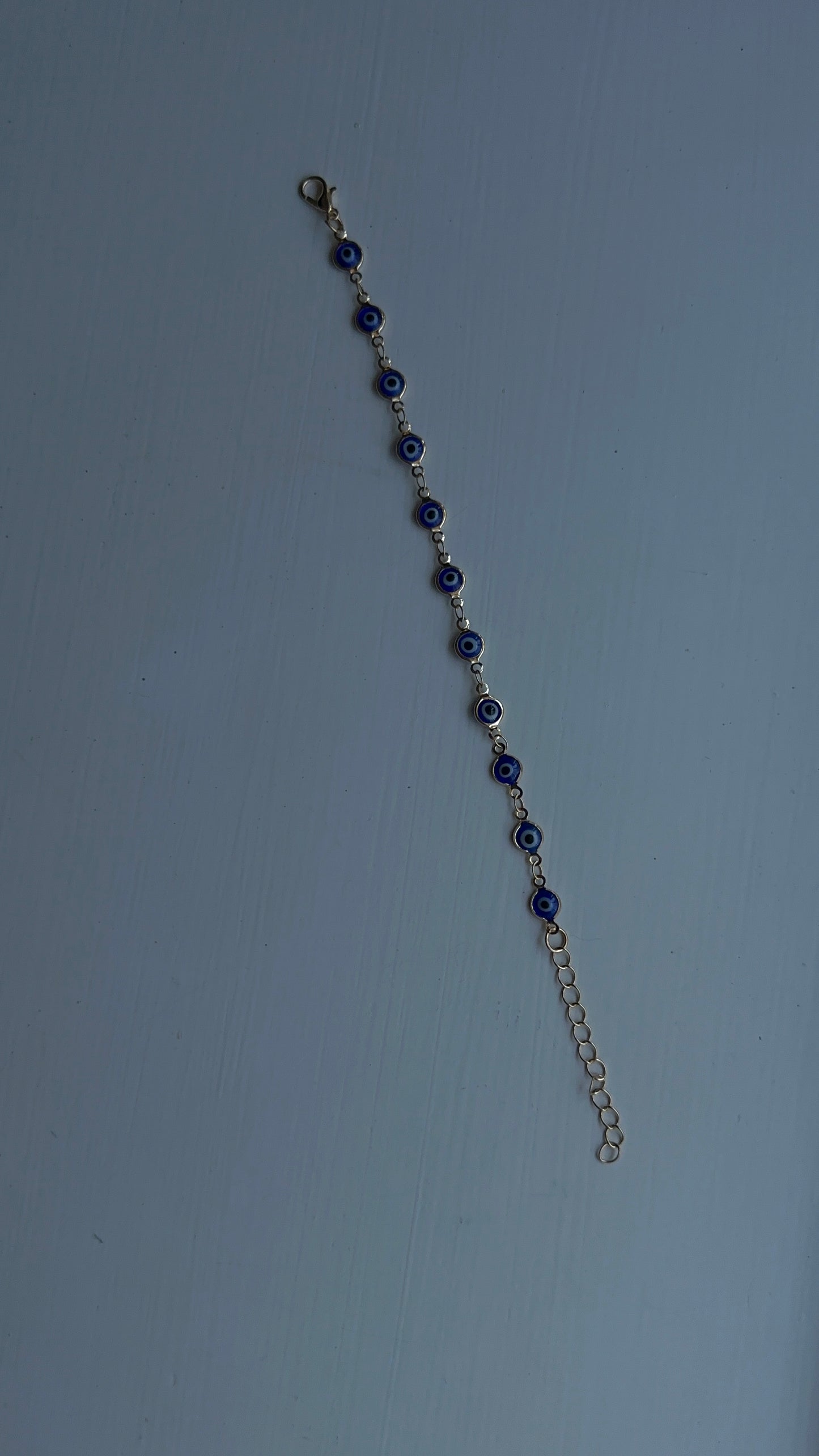 Dark blue evil eye