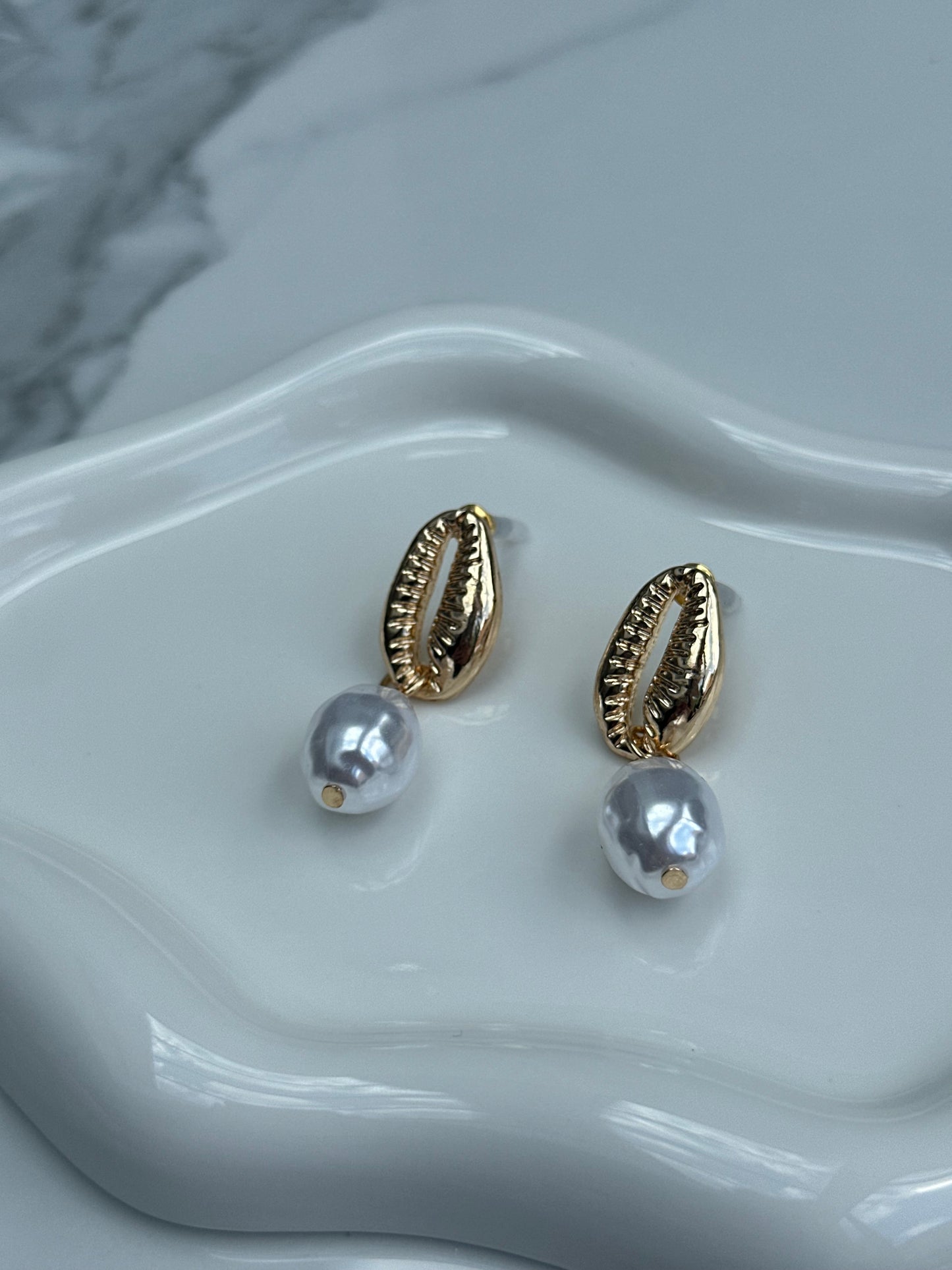 Pearl Sea earrings✨