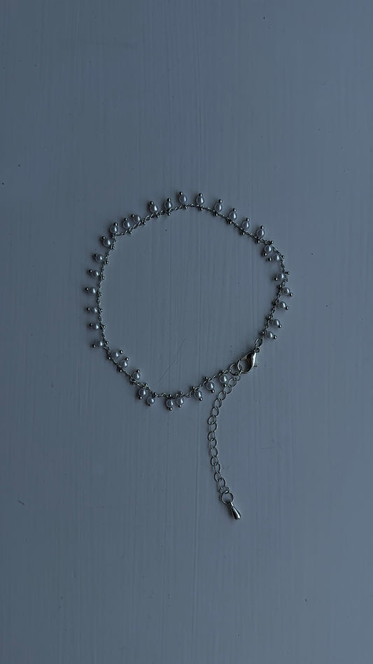 Silver pearls