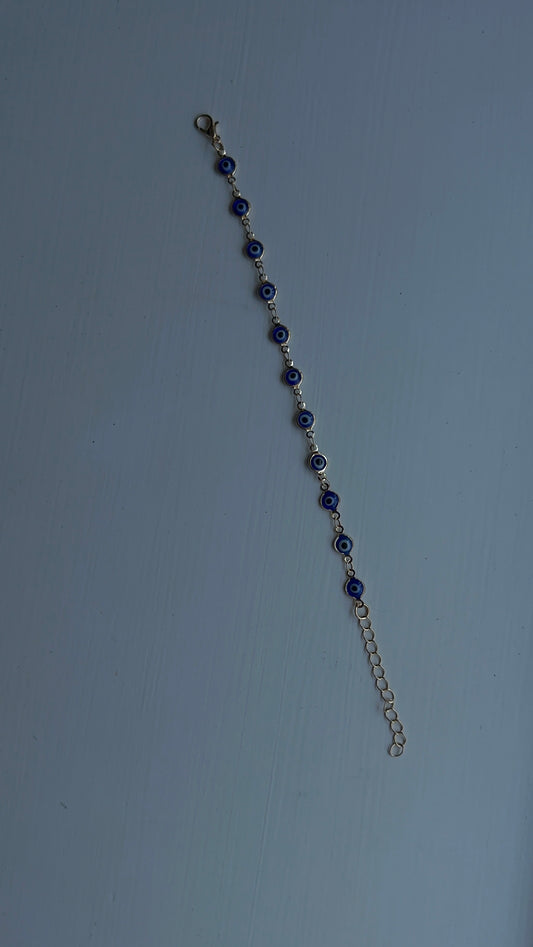 Dark blue evil eye