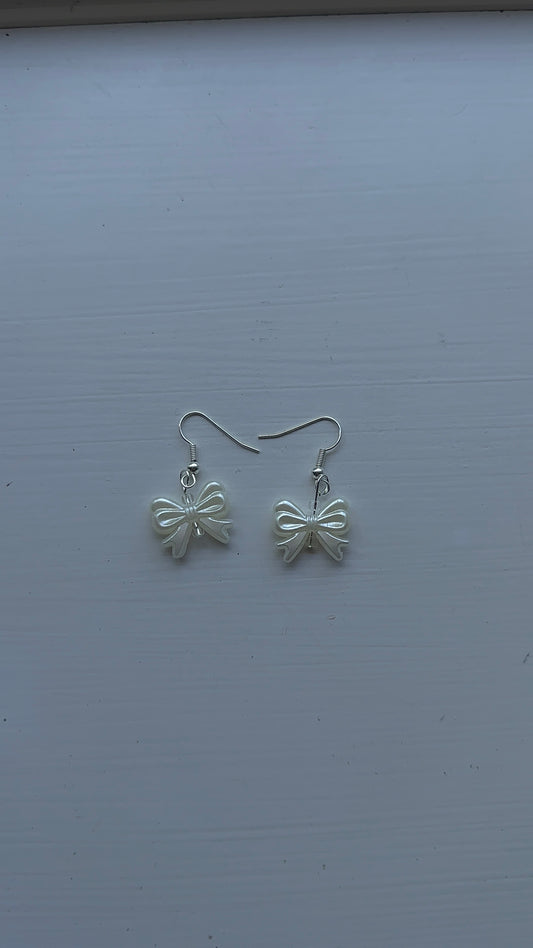 White bows